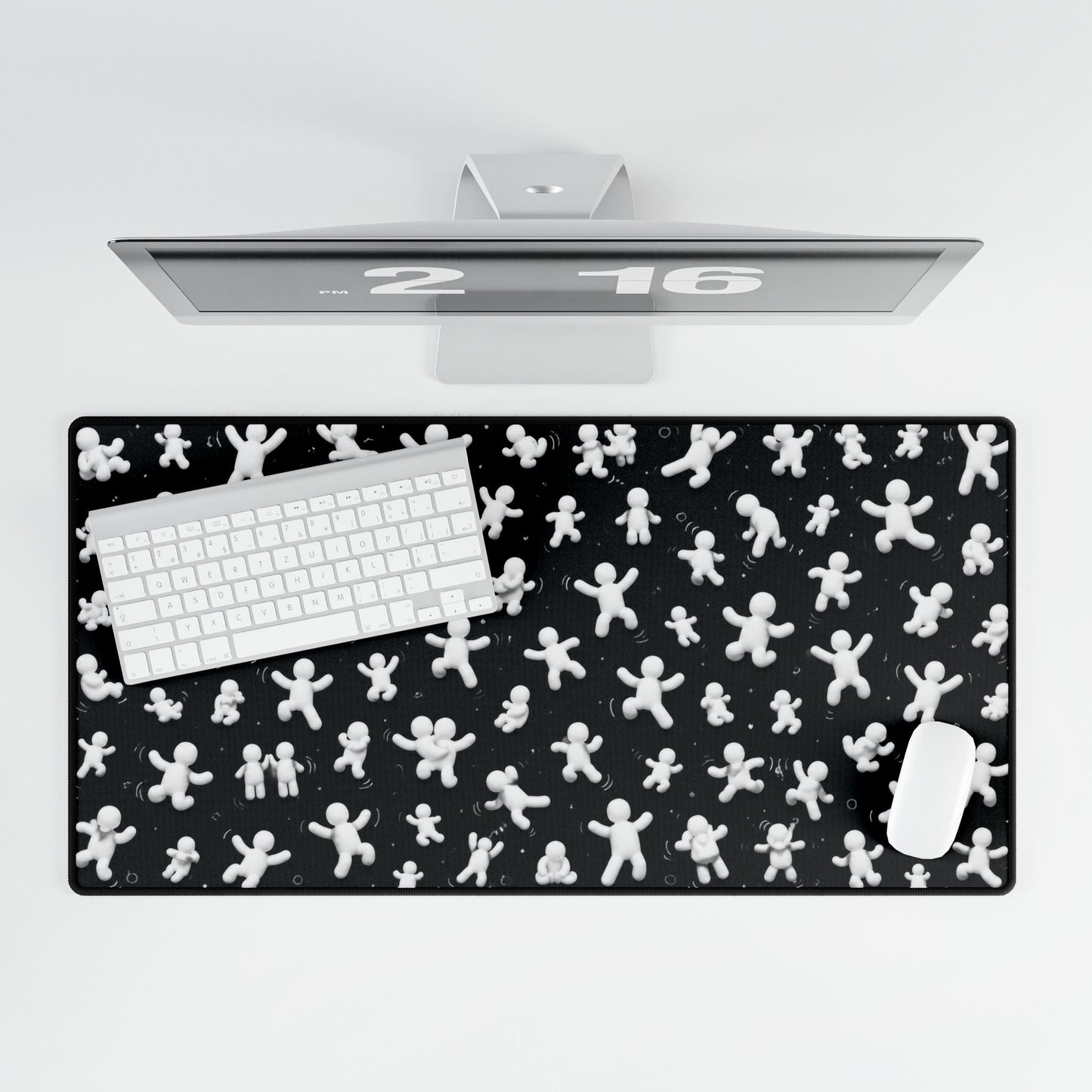 Blend-In XL Desk Mat — Meccha Chameleon Fan Gear — view 4