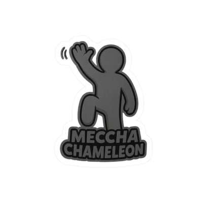 Waving Meccha Chameleon Sticker — Kiss-Cut Vinyl